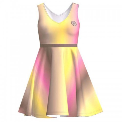Vestido Bidi Badu Spectrum Marron Amarillo Vestido Bidi Badu Spectrum Marron Amarillo