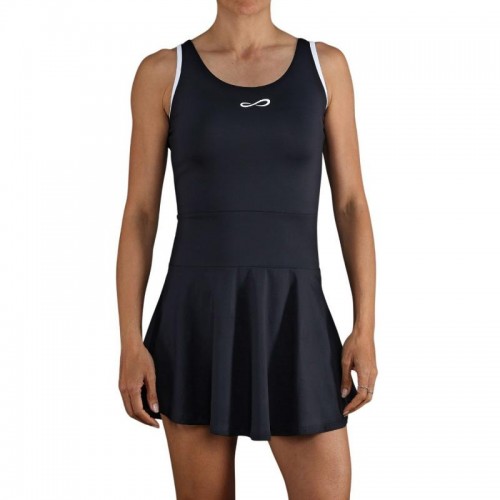 Endless Orbit Black White Dress