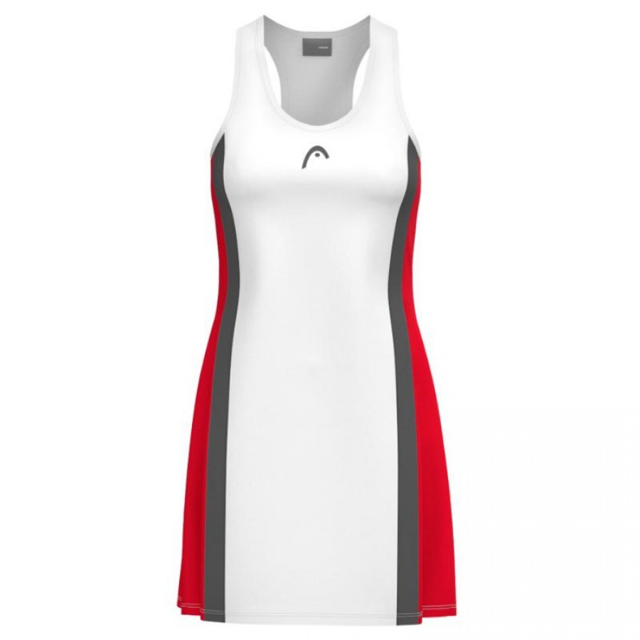 Head Club 25 Abito Rosso Bianco  Offerta + Economico