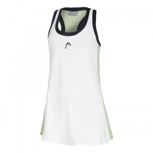 Head Play Tech Dress White Green Head Play Tech Dress White Green