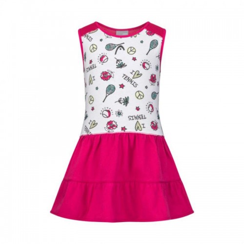 Vestido Head Tennis Burdeos Junior Vestido Head Tennis Burdeos Junior