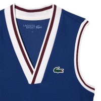 Lacoste Sport Piquet Blu Navy Borgogna Abito  Offerta + Economico