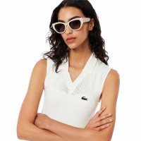 Lacoste Abito da Tennis Bianco  Offerta + Economico
