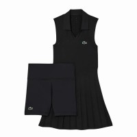 Vestido Lacoste Tenis Negro  Oferta + Barato