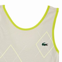 Lacoste Ultra Dry Dress Grigio Bianco Giallo  Offerta + Economico