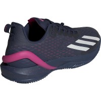 Zapatillas Adidas Adizero Cybersonic Clay Azul Oscuro Rosa  Oferta + Barato