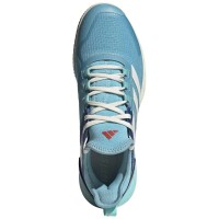 Adidas Adizero Ubersonic 4.1 Aqua White Sneakers  Offer + Cheap