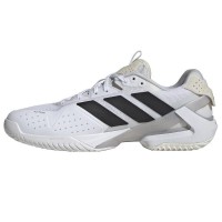 Adidas Adizero Ubersonic 5 Blanc Noir Gris Baskets  Offre - Pas cher