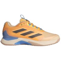 Zapatillas Adidas Avacourt 2.0 Clay Naranja Negro Azul Mujer  Oferta + Barato