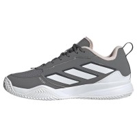 Adidas AvaFlash Clay Grigio Bianco Rosa Sneakers Donna  Offerta + Economico