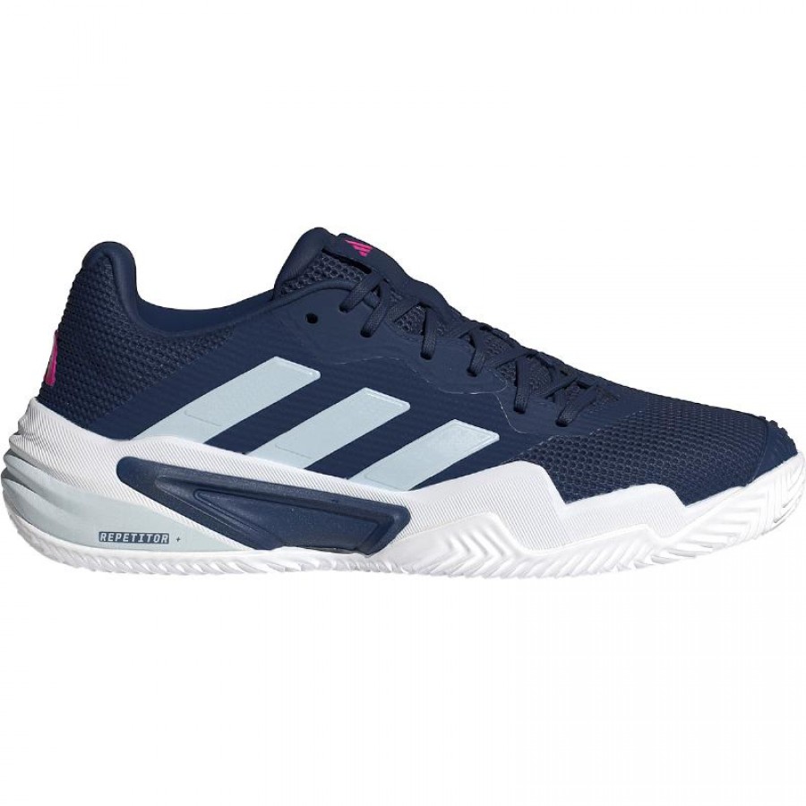 Zapatillas Adidas Barricade 13 Clay Azul Oscuro  Oferta + Barato