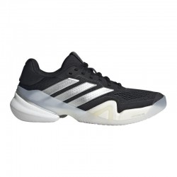 Zapatillas de Padel Adidas Barricade 14 Negro Plata Mujer