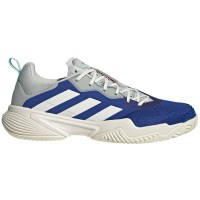 Zapatillas Adidas Barricade Azul Royal Blanco  Oferta + Barato