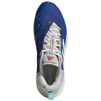 Zapatillas Adidas Barricade Azul Royal Blanco  Oferta + Barato