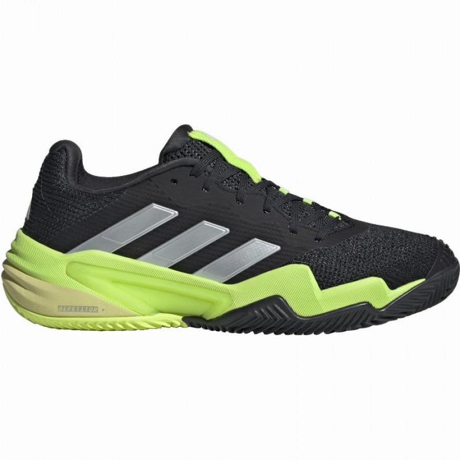 Zapatillas Adidas Barricade Clay Negro Lucid Limon  Oferta + Barato