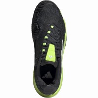 Zapatillas Adidas Barricade Clay Negro Lucid Limon  Oferta + Barato