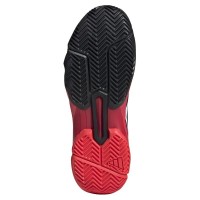 Zapatillas Adidas CourtJam Control 3 Blanco Negro Rojo  Oferta + Barato