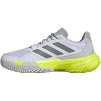 Adidas CourtJam Control 3 White Silver Lucid Lemon Women''s Sneakers  Offer + Cheap