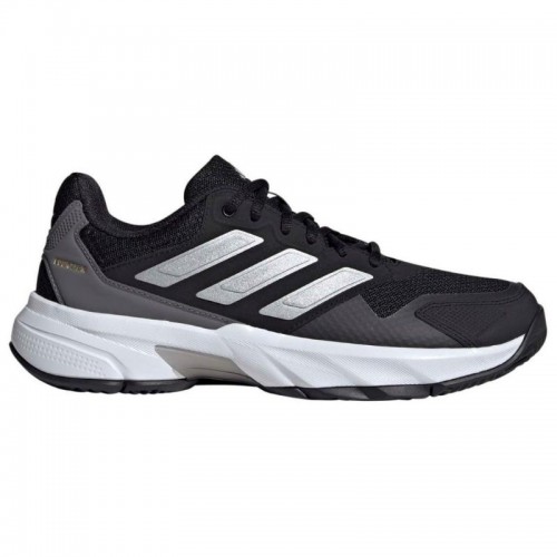 Zapatillas Adidas CourtJam Control 3 Negro Plata Gris Mujer Zapatillas Adidas CourtJam Control 3 Negro Plata Gris Mujer