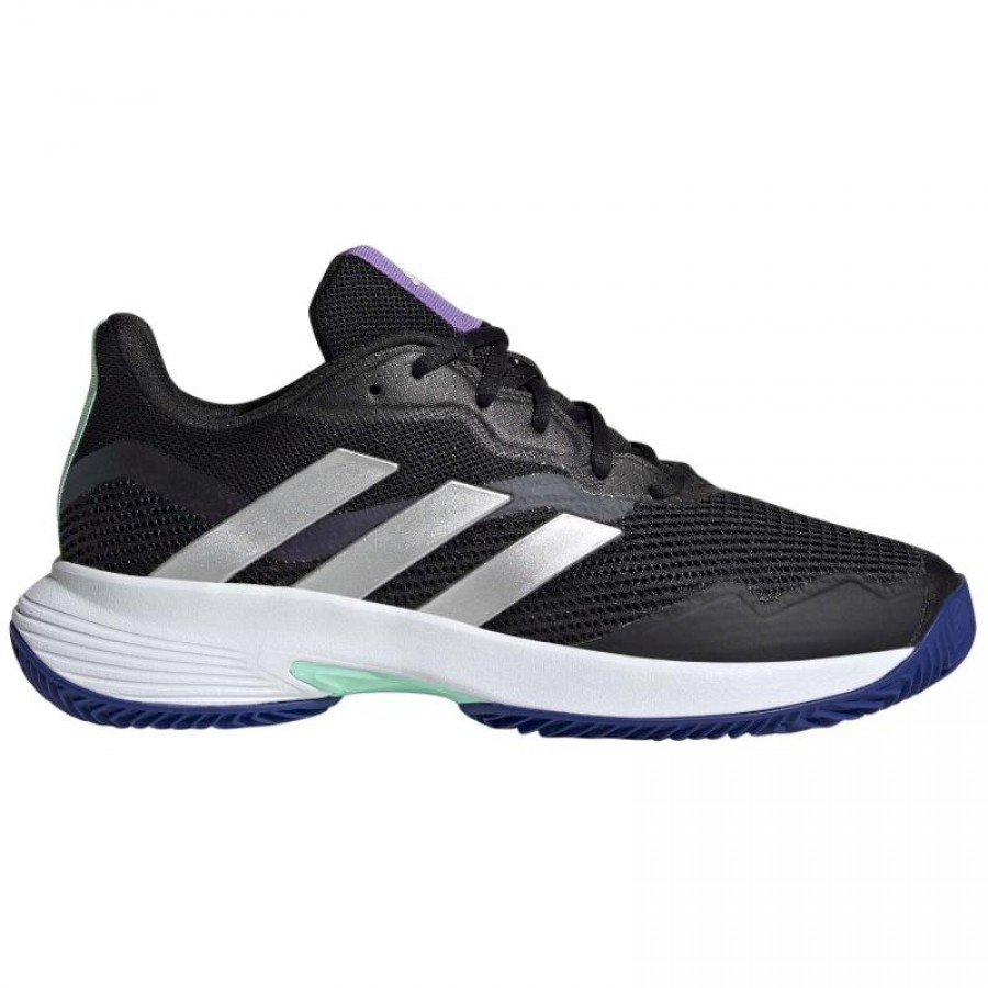 Adidas CourtJam Control Sneakers Donna Nucleo Argento Nero  Offerta + Economico