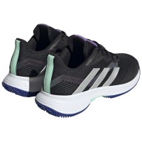 Adidas CourtJam Control Sneakers Donna Nucleo Argento Nero  Offerta + Economico