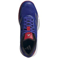 Zapatillas Adidas Courtquick Padel Azul Plata Rojo  Oferta + Barato