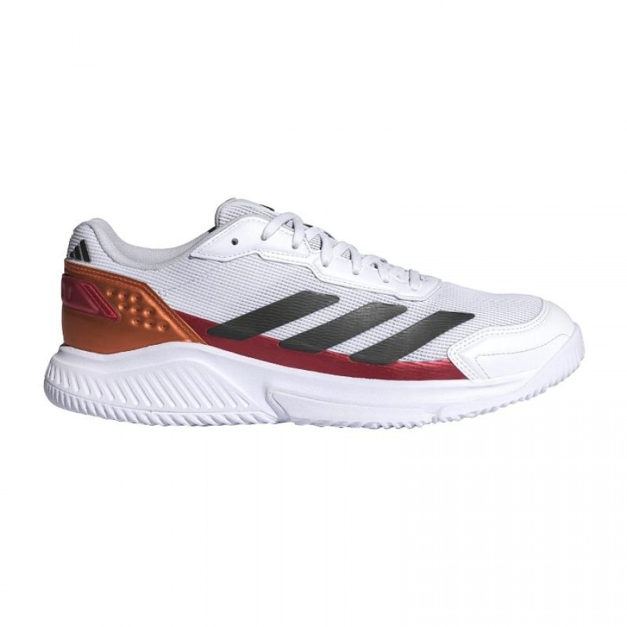 Adidas Courtquick Padel White Red Copper Sneakers