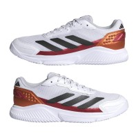 Adidas Courtquick Padel White Red Copper Sneakers