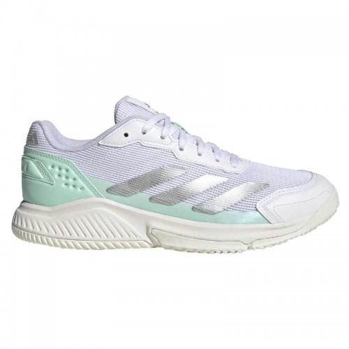 Adidas Courtquick Padel White Mint Green Women''''s Sneakers