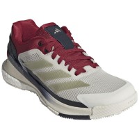 Zapatillas Adidas Crazyquick Boost Padel Beige Mujer