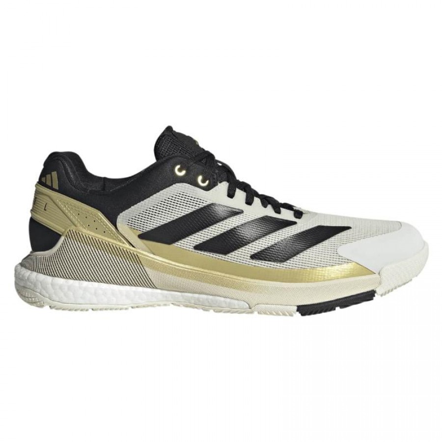 Adidas Crazyquick Boost Padel Blanc, Noir Doré
