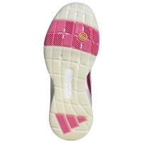 Adidas Crazyquick Boost Padel Blanc Argent Rose Baskets Femme  Offre - Pas cher