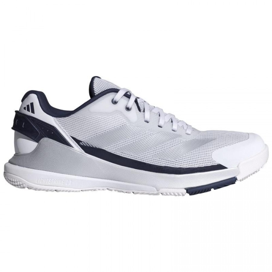 Tênis Adidas Crazyquick LS Padel Branco Azul Cinza