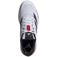Zapatillas Adidas Crazyquick LS Padel Blanco Negro Rojo  Oferta + Barato