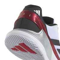 Zapatillas Adidas Crazyquick LS Padel Blanco Negro Rojo  Oferta + Barato