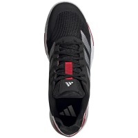Zapatillas Adidas Crazyquick LS Padel Negro Plata Rojo  Oferta + Barato