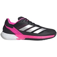 Adidas Defiant Speed 2 Black Pink Silver Sneakers