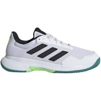 Adidas Game Spec 2 White Black Green Sneakers  Offer + Cheap
