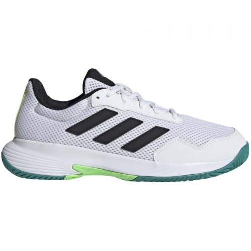 Zapatillas Adidas Game Spec 2 Blanco Negro Verde Zapatillas Adidas Game Spec 2 Blanco Negro Verde