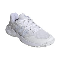Zapatillas Adidas GameCourt 2 Blanco Azul Celeste Mujer