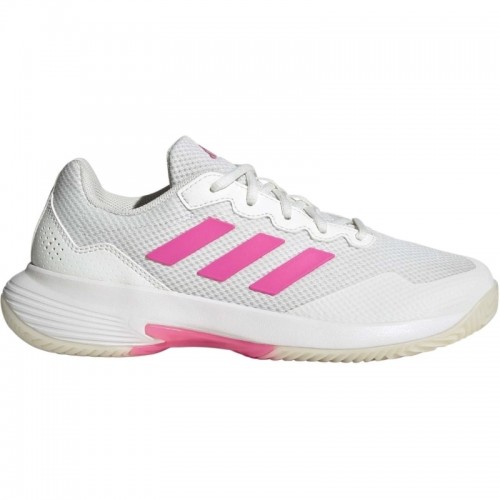 Zapatillas Adidas GameCourt 2 Blanco Rosa Mujer Zapatillas Adidas GameCourt 2 Blanco Rosa Mujer