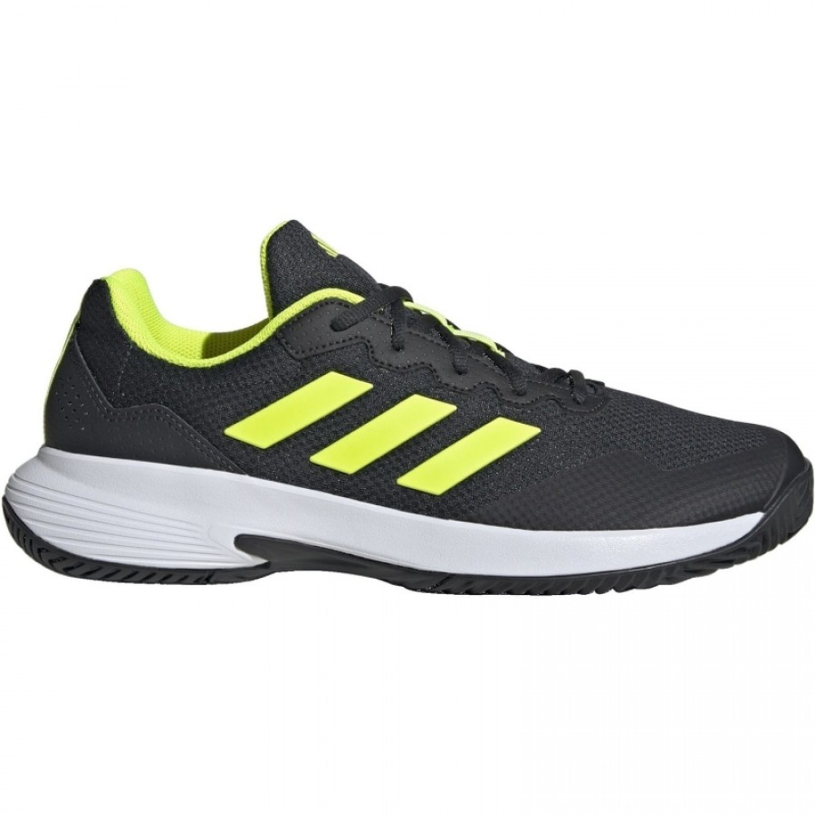 Zapatillas Adidas GameCourt 2 Carbon Lucid Limon  Oferta + Barato