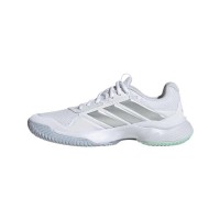 Zapatillas Adidas GameCourt 3 Blanco Plata Mujer