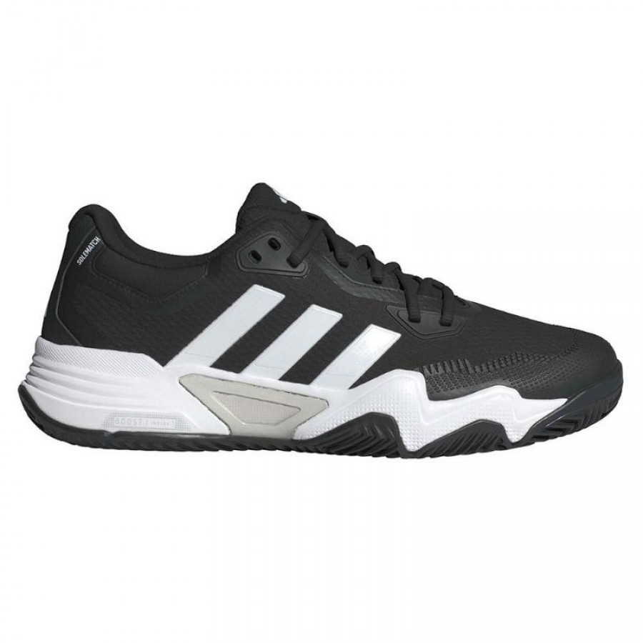 Zapatillas Adidas Solematch Control 2 Clay Negro Blanco  Oferta + Barato