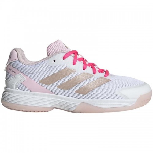 Adidas Ubersonic White Silver Pink Junior Sneakers