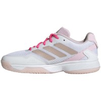 Adidas Ubersonic White Silver Pink Junior Sneakers  Offer + Cheap