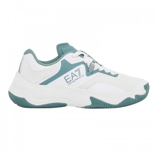 Zapatillas de Padel Armani EA7 Tennis Hard Padel Blanco Verde