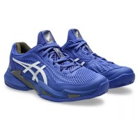 Zapatillas Asics Court FF 3 Clay Azul Cobalto Blanco  Oferta + Barato