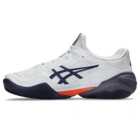 Zapatillas Asics Court FF 3 Clay Blanco Gris Naranja  Oferta + Barato