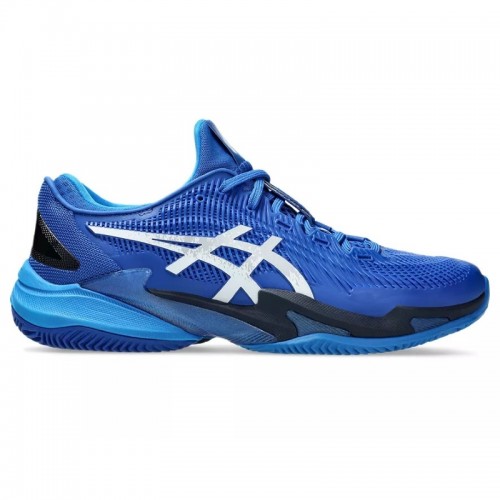 Zapatillas Asics Court FF 3 Novak Clay Azul Negro Plata Zapatillas Asics Court FF 3 Novak Clay Azul Negro Plata
